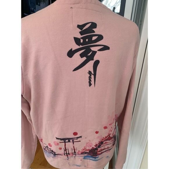 Blind Rooster Size S Streetwear Pink Sweatshirt - Picture 3 of 8